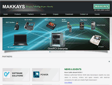 Tablet Screenshot of makkays.com